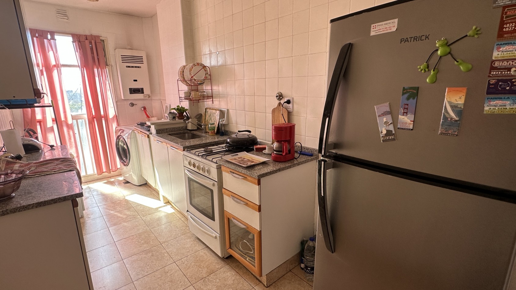 VENDIDO. VENTA. DEPARTAMENTO 3AMB RECOLETA. CON BALCON Y COCINA INDEPENDIENTE